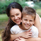 mom son